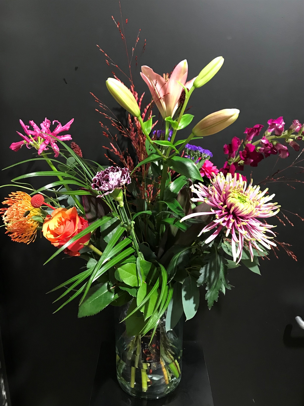 Luxe plukboeket 27,95